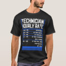 Search for techy mens tshirts Technician