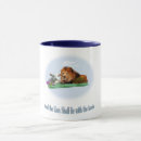 Search for lion and lamb mugs Inspirational