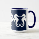 Search for sea horses mugs White