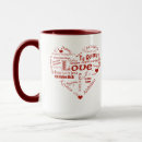 Search for romantic words mugs Hearts