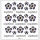 Search for large size stickers Blue