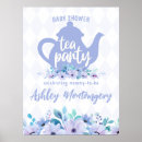 Search for tea signs party posters Baby shower