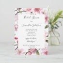 Search for cherry blossom bridal shower invitations Pretty