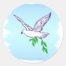 Search for dove with olive branch stickers Harmony