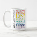Search for colorful rainbow mugs Typography