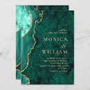 Search for green marble invitations Minimalist