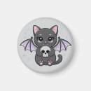 Search for winged cat magnets Cute