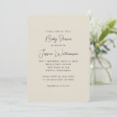 Search for gender neutral bridal shower invitations Simple