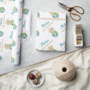 Search for hawaiian luau wrapping paper Pool party