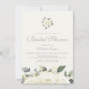 Search for white rose bridal shower invitations Flowers