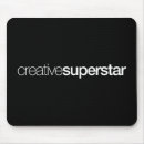 Search for creativity mousepads Typography