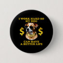 Search for wolf lovers badges Pug