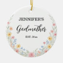 Search for godmother christmas tree decorations Baptism keepsake