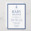 Search for sailboat baby boy shower invitations Navy