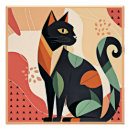 Search for geometric cat art Animal
