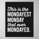 Search for monday posters Typography