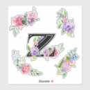 Search for alphabet z stickers Initial