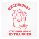 Search for funny french fries posters Fast food