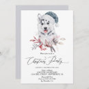 Search for puppis christmas invitations Snow