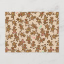 Search for gingerbread men postcards Cookie