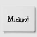 Search for black guest books Typography
