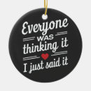 Search for think christmas tree decorations Humour