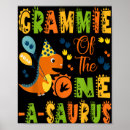 Search for dinosaur birthday posters Saurus
