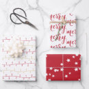 Search for red star wrapping paper Christmas lights