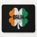 Search for drinking leprechaun mousepads Shamrock