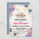 Search for cute sloths invitations Blue