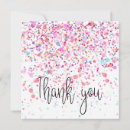 Search for confetti thank you cards Blue