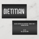 Search for nutrition business cards Foodie