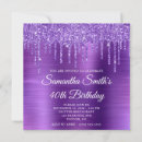 Search for amethyst birthday invitations For her