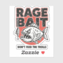 Search for piranhas stickers Cartoon
