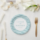 Search for ocean paper plates Wave