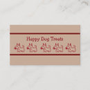 Search for pet bakery business cards Treats