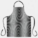 Search for black and white stripe aprons For him
