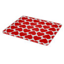 Search for valentine chopping boards Pattern of hearts