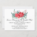 Search for red christmas wedding invitations Red and green