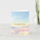 Search for clouds thank you cards Minimalist