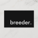 Search for breeder business cards Sitter