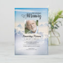 Search for funeral invitations Blue