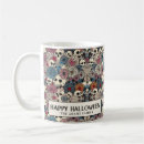 Search for skull with flowers mugs Spooky