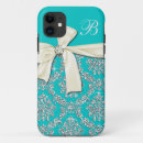Search for aqua damask iphone cases Turquoise