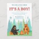 Search for adventure awaits postcards Baby shower