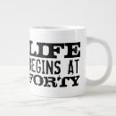Search for age 40 mugs Forty