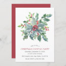 Search for watercolor christmas invitations Greenery