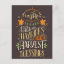 Search for fall harvest postcards Autumn
