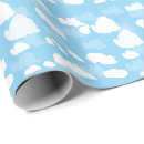 Search for blue cloud wrapping paper Sky
