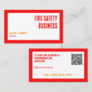 Search for fire business cards Emergency